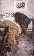 Edouard Vuillard The doctor arrives Sweden oil painting artist